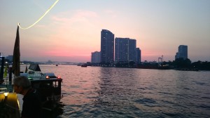 Bangkok på kvällen